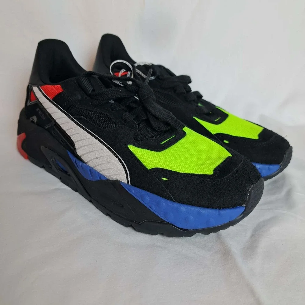 Puma Men's RS-TRCK x NFS (Need For Speed) Sneakers Black 307691 01 Size 9